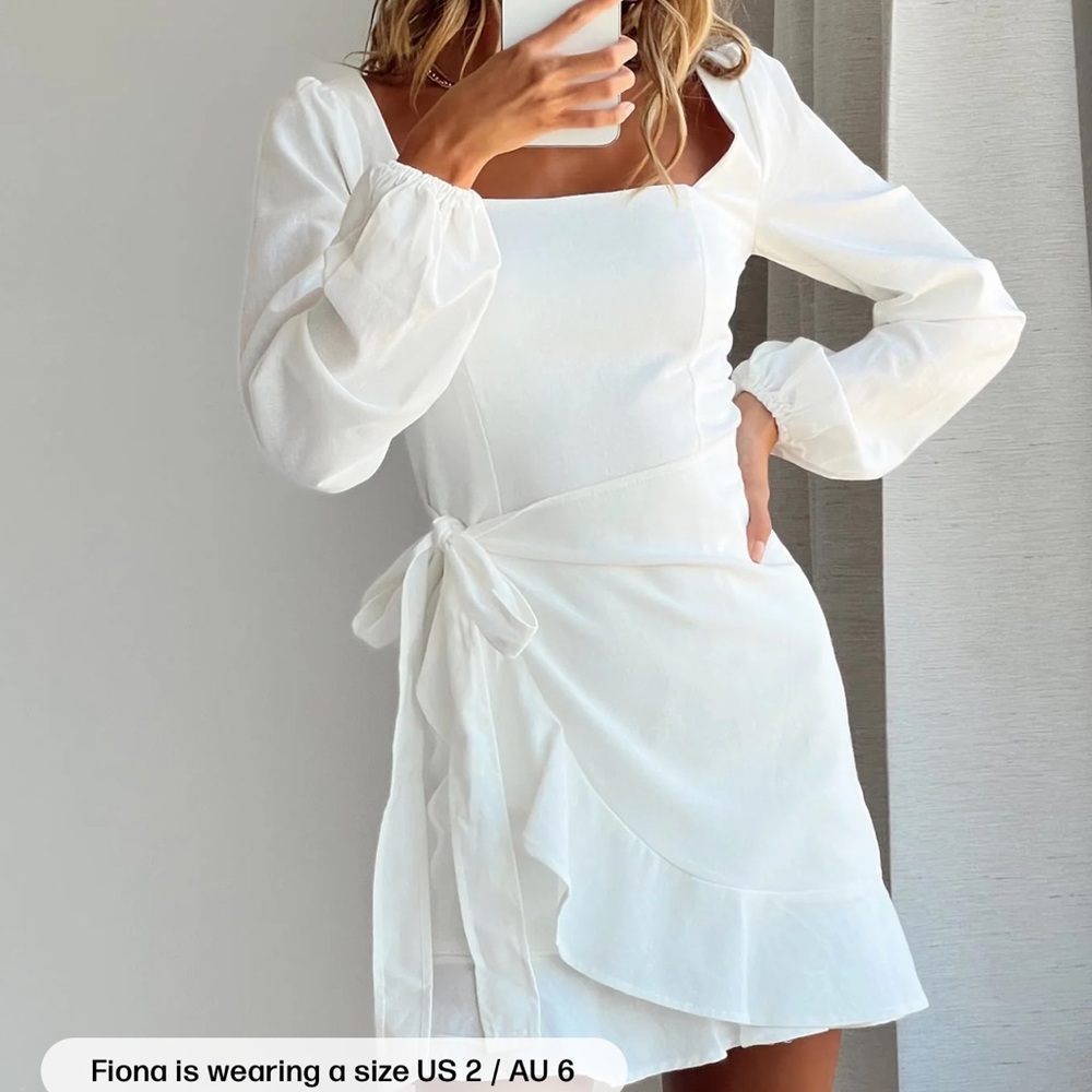 Princess Polly White Mini Dress